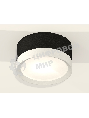 Светильник Ambrella Light XS8102001 SBK/SWH черный песок/белый песок GX53 (C8102, N8112)