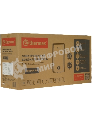 Водонагреватель электрический Thermex Dream 80 белый, накопительный, 80 л, 2 кВт