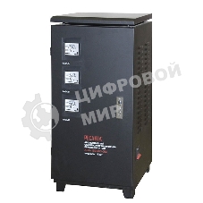 Стабилизатор напряжения Ресанта АСН-15000/3-ЭМ электромеханический трехфазный черный