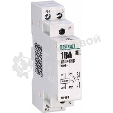 Модульный контактор 1НО+1НЗ 16А 230В МК-103 DEKraft