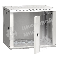 Шкаф ITK LINEA W 6U 600x450 мм дверь стекло, RAL7035