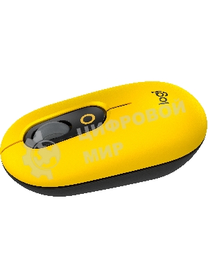 Мышь беспроводная Logitech POP Mouse желтый, 4000 dpi, Bluetooth, кнопки - 4