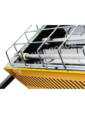 Обогреватель инфракрасный Ballu BIH-LM-3.0 желтый, кварцевый, 3000 Вт, 30 м2