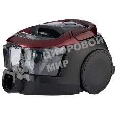 Пылесос Samsung VC18M31A0HP бордовый/черный, 380/1800 Вт, уборка сухая, пылесборник контейнер 2 л