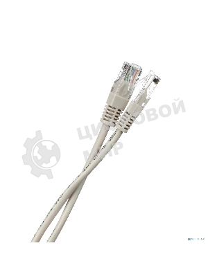 Коммутационный шнур Патч-корд литой Aopen/Qust ANP511 3M UTP cat.5е 3м серый