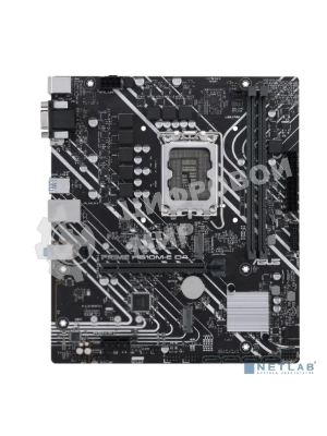 Материнская плата ASUS PRIME H610M-E D4-CSM, LGA 1700, Intel H610, 2xDDR4, 4xSATA, 2xM.2 PCIe 3.0 (x2, x4), 1xPCIe 4.0 x16, 1xPCIe x1, 1xHDMI, 1xDP, 1xVGA, 2xUSB-A 2.0, 2xUSB-A 3.2 Gen 1, 1x 1Gb LAN, 3x3.5 мм, 7.1, mATX