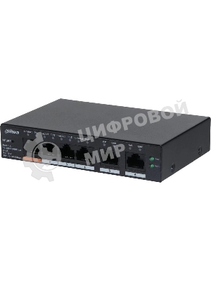 Коммутатор Dahua DH-CS4006-4GT-60 (L2) 4x1 Гбит/с 2xКомбо(1000BASE-T/SFP) 60W управляемый