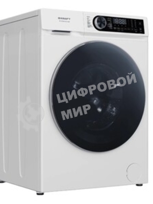 Стиральная машина Kraft KF-MDDS10123W белый, загрузка фронтальная 10.5 кг, 1200 об/мин, класс A+++
