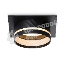 Светильник Ambrella light TN5222 BK черный GX53 110*110*50