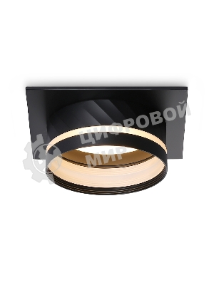 Светильник Ambrella light TN5222 BK черный GX53 110*110*50