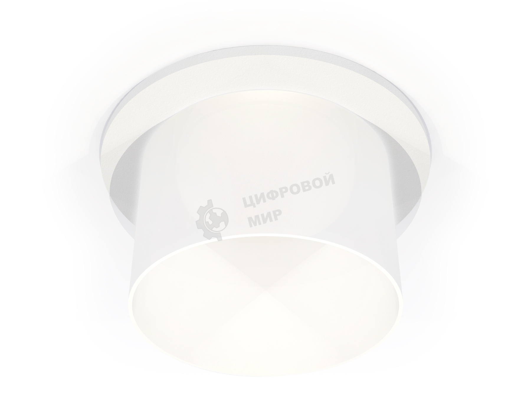 Комплект встраиваемого светильника Ambrella light XC6512067 SWH/FR белый песок/белый матовый MR16 GU5.3 (C6512, N6252)