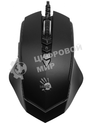 Мышь проводная A4Tech Bloody V8M Max черный, 12000 dpi, USB, кнопки - 10