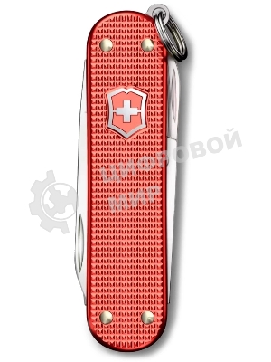 Нож перочинный Victorinox Classic SD Alox LE 2025 Stone Red (0.6221.L25) 58мм 5функц. красный подар.коробка