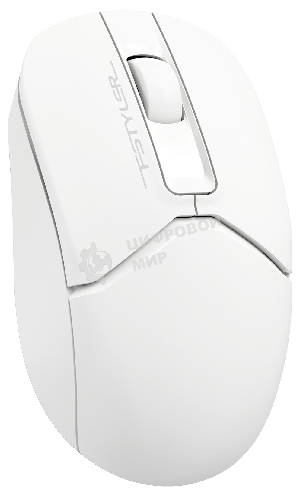 Мышь беспроводная A4Tech Fstyler FB12 белый, 1200 dpi, радиоканал, Bluetooth, USB, кнопки - 3