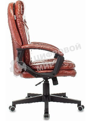 Кресло Бюрократ CH-868N Boroko-37 коричневый, экокожа