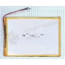 Аккумулятор Li-Pol (батарея) 3x110x150мм 3pin 3.7V/7500mAh