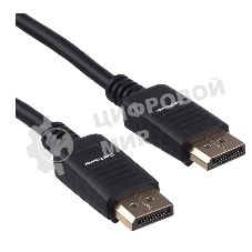 Кабель а/в GoPower Длина 1.8 м Разъемы DisplayPort (m)-DisplayPort (m) черный 00-00028932