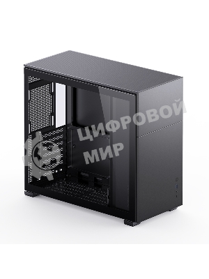 Компьютерный корпус без блока питания JONSBO D41 STD Black ATX без БП, боковая панель из закаленного стекла, mini-ITX, micro-ATX, ATX, черный