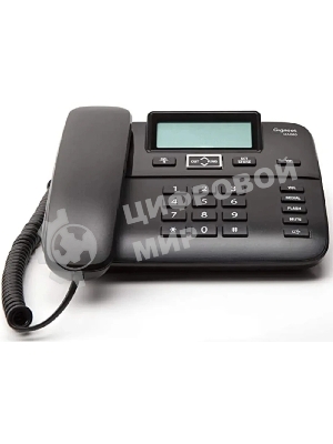Телефон проводной Gigaset DA260 черный
