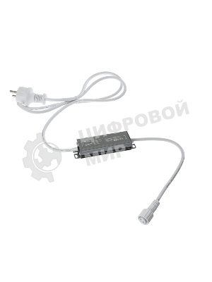 Блок питания (трансформатор) для уличных гирлянд Neon-night 24В, 40Вт, алюминиевый корпус, IP65