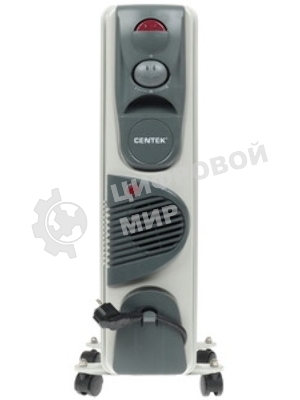 Обогреватель масляный Centek CT-6203-9 (9 секций) белый, 2400 Вт, 20 м2, 3 режима, термостат