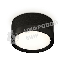 Светильник Ambrella Light XS8102002 SBK/PBK черный песок/черный полированный GX53 (C8102, N8113)