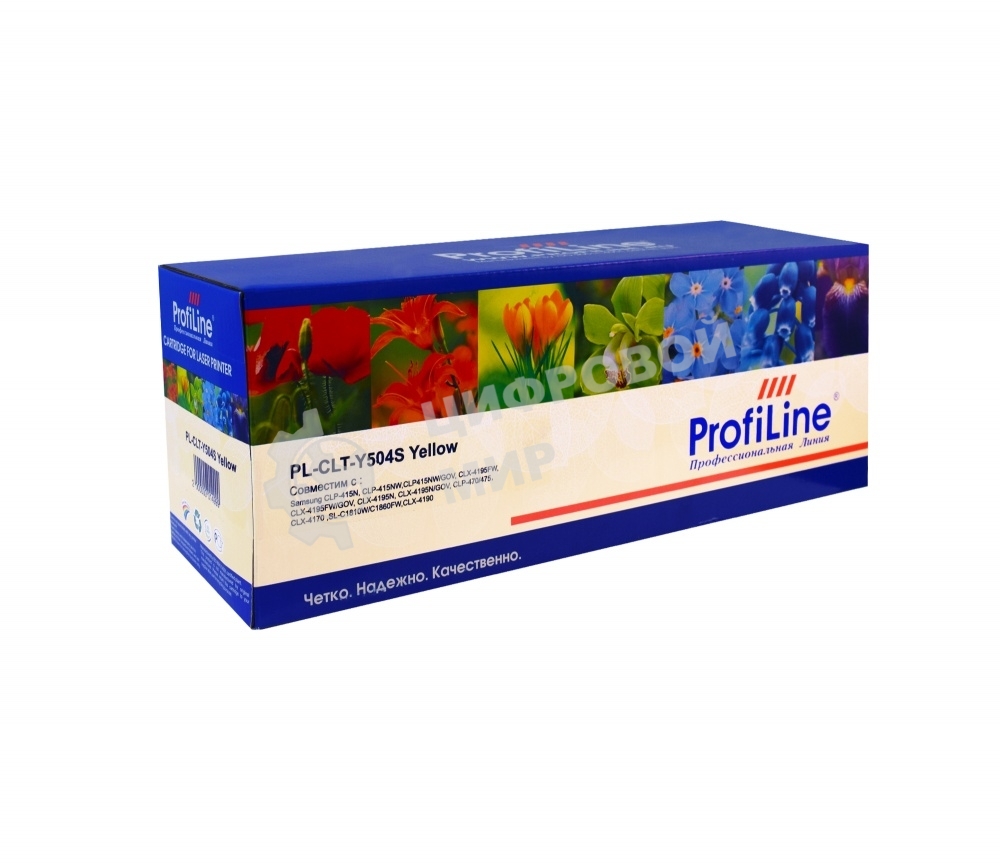 Картридж лазерный ProfiLine PL-CLT-Y504S для принтеров Samsung CLX-4195FN/4195FW/CLP-415N/415NW/Xpress C1810/C1860 Yellow 1800 копий