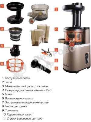 Соковыжималка Endever Sigma 92