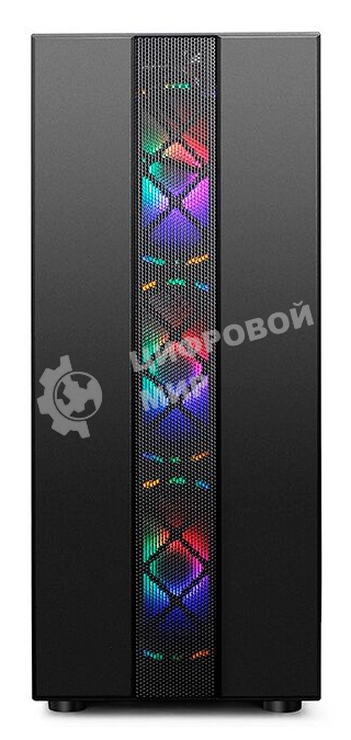 Компьютерный корпус Accord ACC-CL290B черный без БП ATX 2xUSB2.0 1xUSB3.0 audio