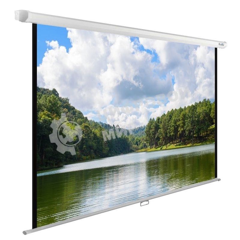 Экран Cactus 150x240см WallExpert CS-PSWE-240x150-WT 16:10 настенно-потолочный рулонный белый