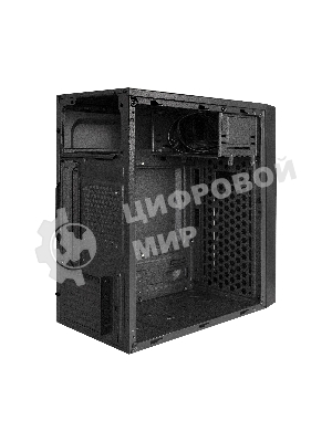 Компьютерный корпус Minitower ExeGate EX291141RUS BAA-105-01AAA400 (mATX, БП AAA400 с вент. 8см, 2*USB, аудио, черный)