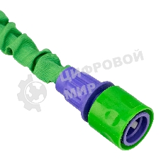 Набор поливочный Palisad усиленый растягивающийся шланг 15 м, 7-реж пистолет, соед., адаптер