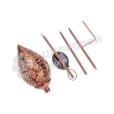 Светильник грунтовый Rexant Фатих, 3000К, встроенный аккумулятор, солнечная панель, коллекция Стамбул