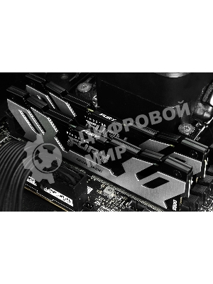 Оперативная память Kingston Fury Renegade, DDR5, 32Gb (1x32GB), 6400MHz, CL32, DIMM, радиатор, серебристый/черный