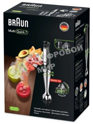 Блендер Braun MQ7045X, черный
