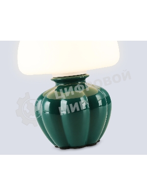 Настольная лампа Ambrella light LH53249 GN/WH зеленый/белый G9 max 28W D165*220