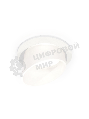 Комплект встраиваемого светильника Ambrella light XC6512068 SWH/FR белый песок/белый матовый MR16 GU5.3 (C6512, N6256)