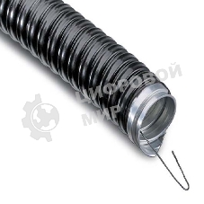 Металлорукав Rexant в ПВХ изоляции МРПИнг-50 (бухта 20 м/уп.) с зондом, черный