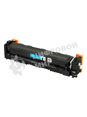 Картридж Sakura CF411A/046C для HP и Canon, голубой, 2300 к.