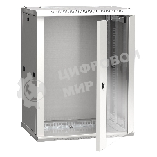 Шкаф ITK LINEA W 12U 600x450 мм дверь стекло, RAL7035