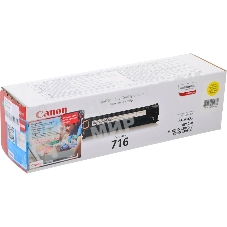 Картридж лазерный Canon Cartridge 716Y (1977B002) желтый (1500 стр.) для Canon LBP-5050/5050N