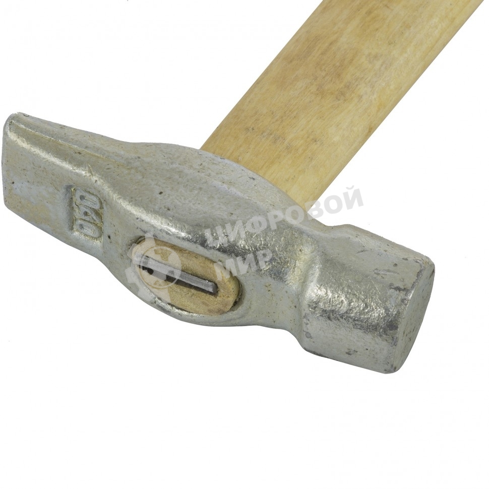 Молоток Россия слесарный,400 г,круглый боек,деревянная ручка 10239