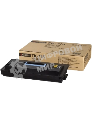 Картридж лазерный Kyocera TK-715 (1T02GR0EU0) черный для KM-3050/4050/5050 34000 стр.