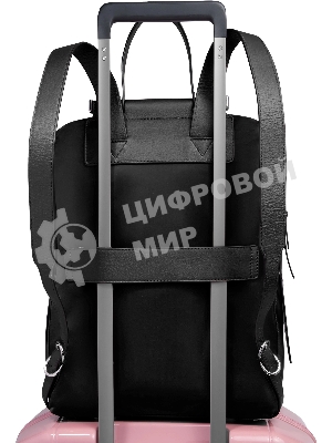 Рюкзак женский Piquadro Lyra CA4576W92T/N черный ткань/натур.кожа