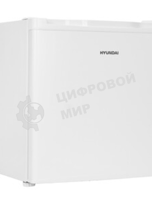 Холодильник Hyundai CO05041H белый однокамерный 46 л морозилка отсутствует, ручное размораживание