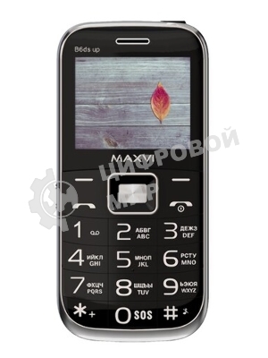Мобильный телефон Maxvi B6ds up черный