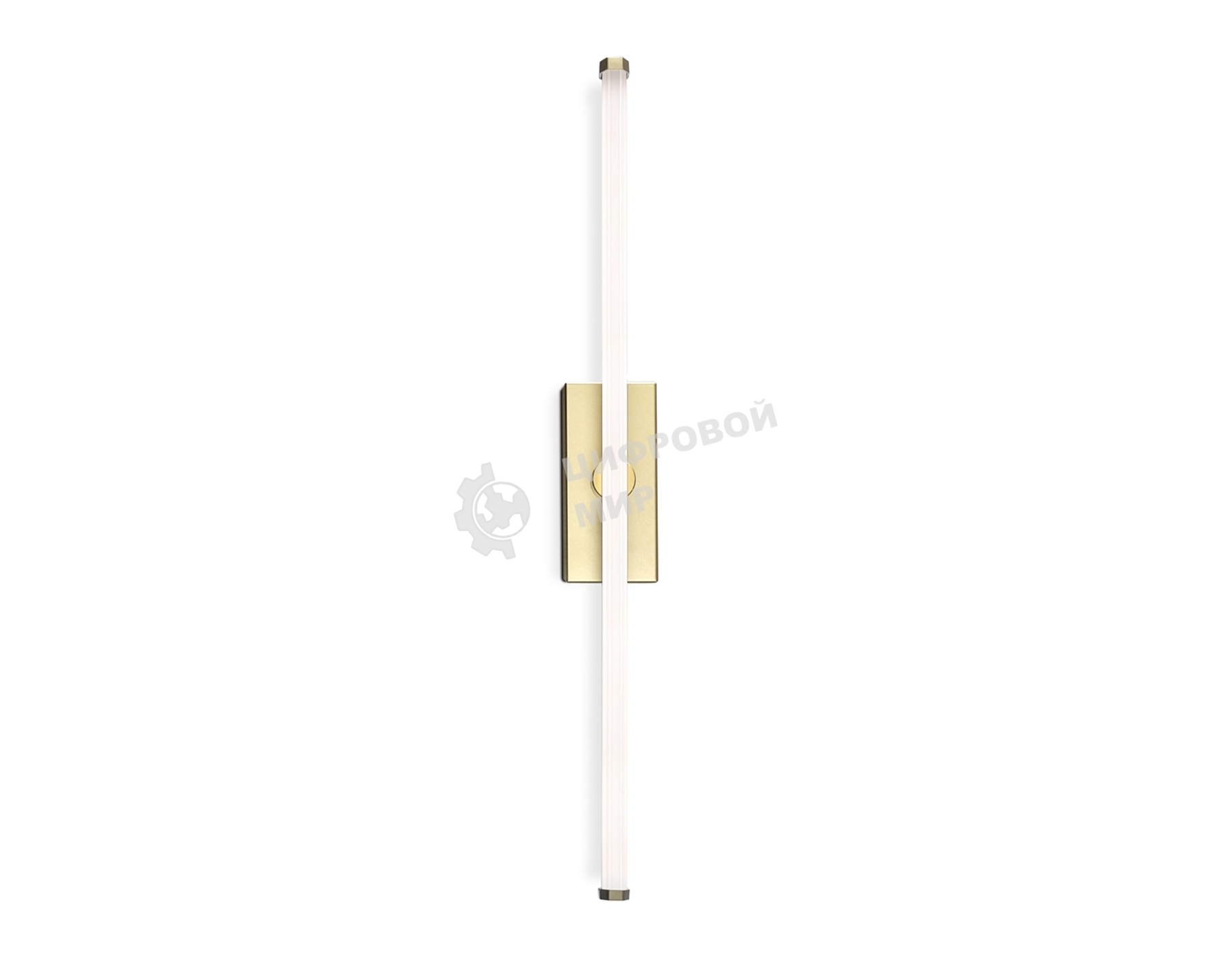 Настенный светодиодный светильник Ambrella light FL6114 GD золото 9W 3000K-6400K 410*45*80