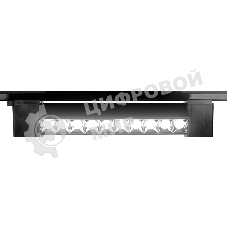 Трековый однофазный светодиодный светильник Ambrella light GL6689 BK черный LED 12W 4200K 24°