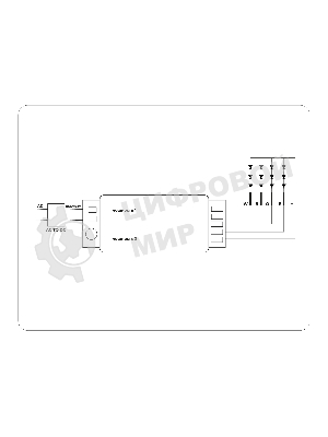 Контроллер GS11451 RGB/RGBW (RGB 18A 12V 216W/24V 432W/RGBW 24A 12V 288W/24V 576W ПДУ Радио 2.4 AAA)
