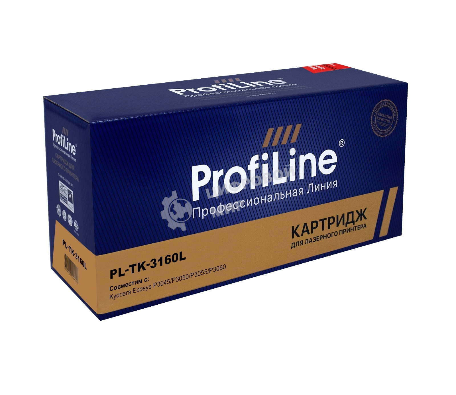 Картридж PL-TK-3160L для принтеров Kyocera Ecosys P3045/P3050/P3055/P3060 25000 копий ProfiLine